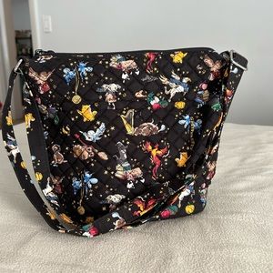 Vera Bradley Bucket Crossbody- Friends at Hogwarts Ditsy